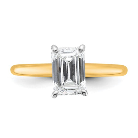 Quality Gold Lab Diamond Engagement Ring