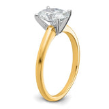 Quality Gold Lab Diamond Engagement Ring