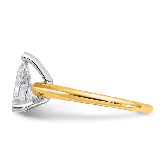 Quality Gold Lab Diamond Engagement Ring