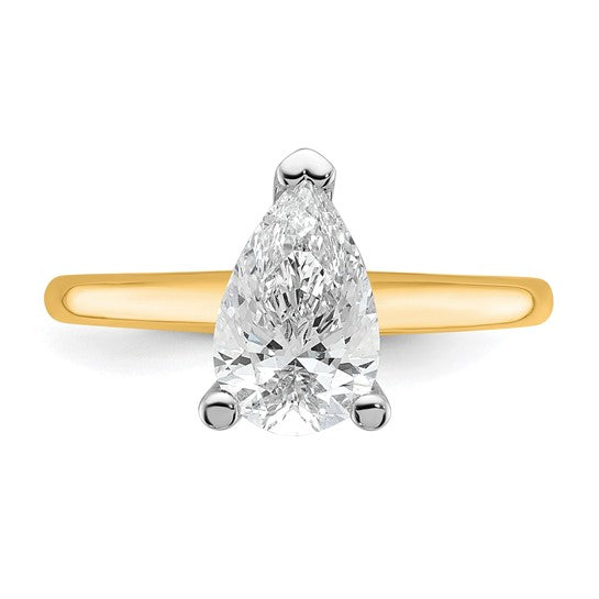 Quality Gold Lab Diamond Engagement Ring