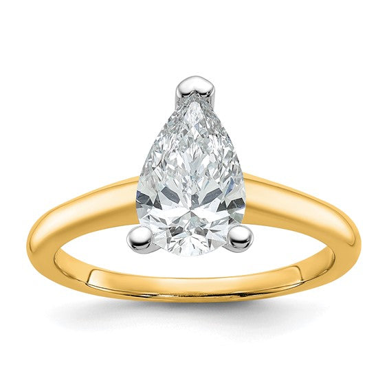 Quality Gold Lab Diamond Engagement Ring