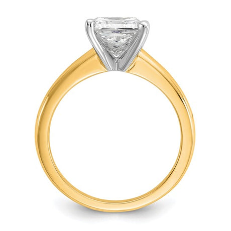 Quality Gold Diamond Solitaire Engagement Ring