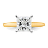 Quality Gold Diamond Solitaire Engagement Ring