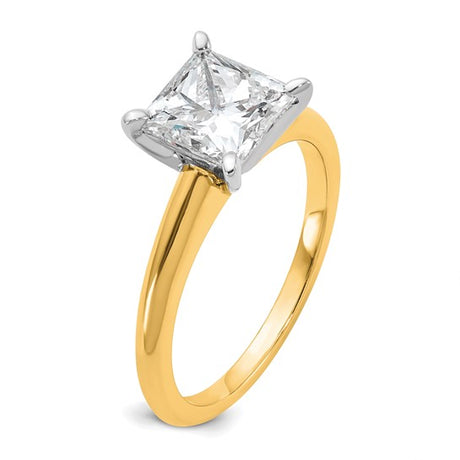 Quality Gold Diamond Solitaire Engagement Ring