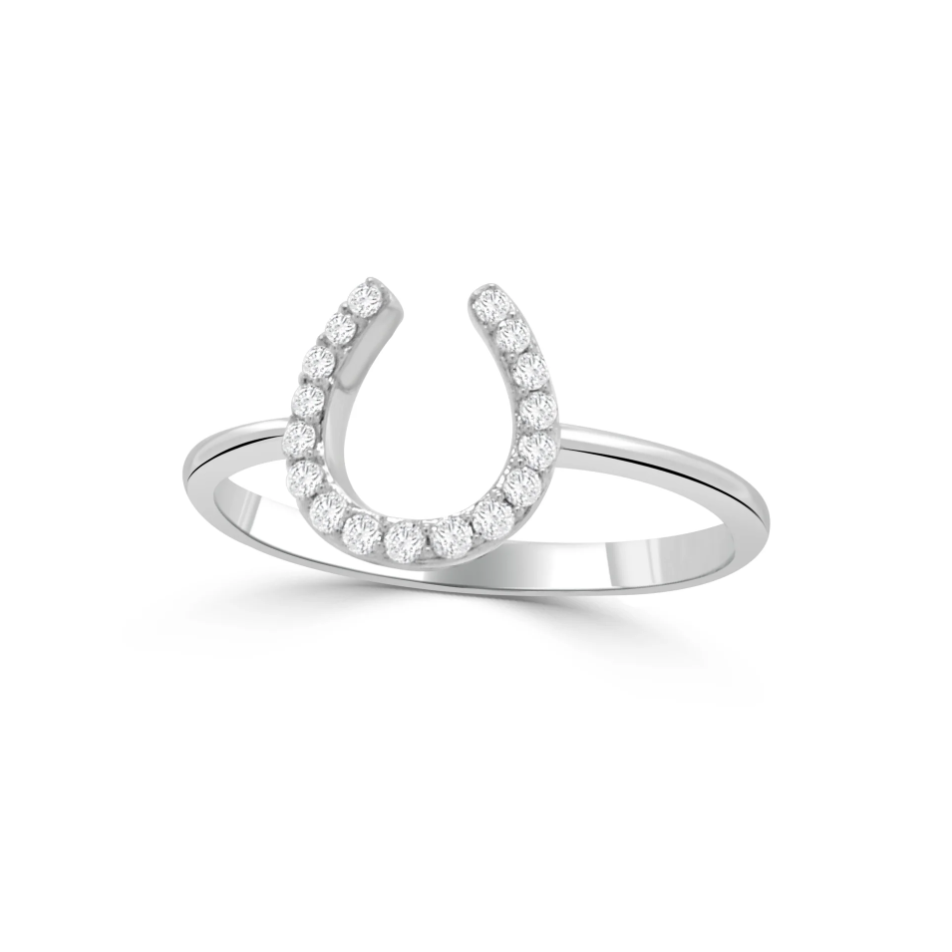 Sabrina Designs Diamond Horseshoe Ring
