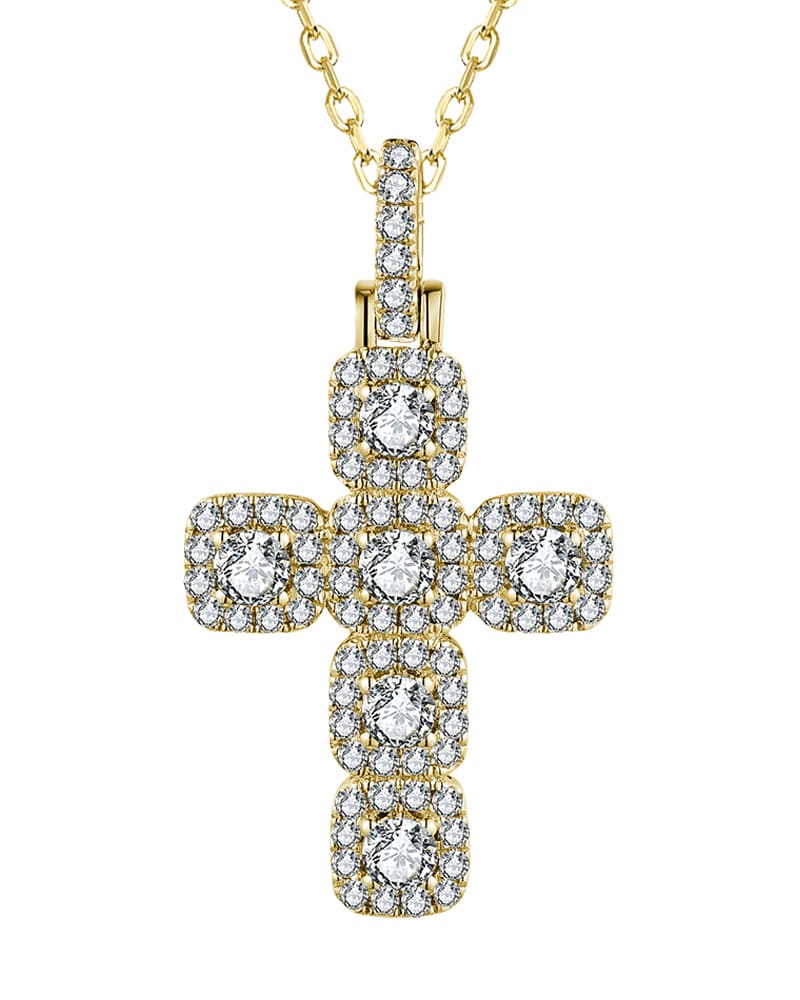 Diasum Diamond Cross Pendant