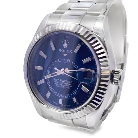 2018 Rolex Sky-Dweller 326934 Blue Dial 42mm