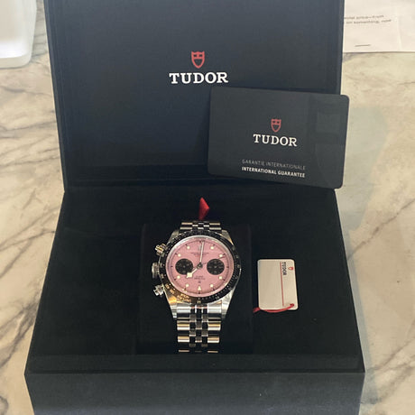 2025 Tudor Black Bay Chrono Pink Dial “Miami Pink” Jubilee 79360N-0019
