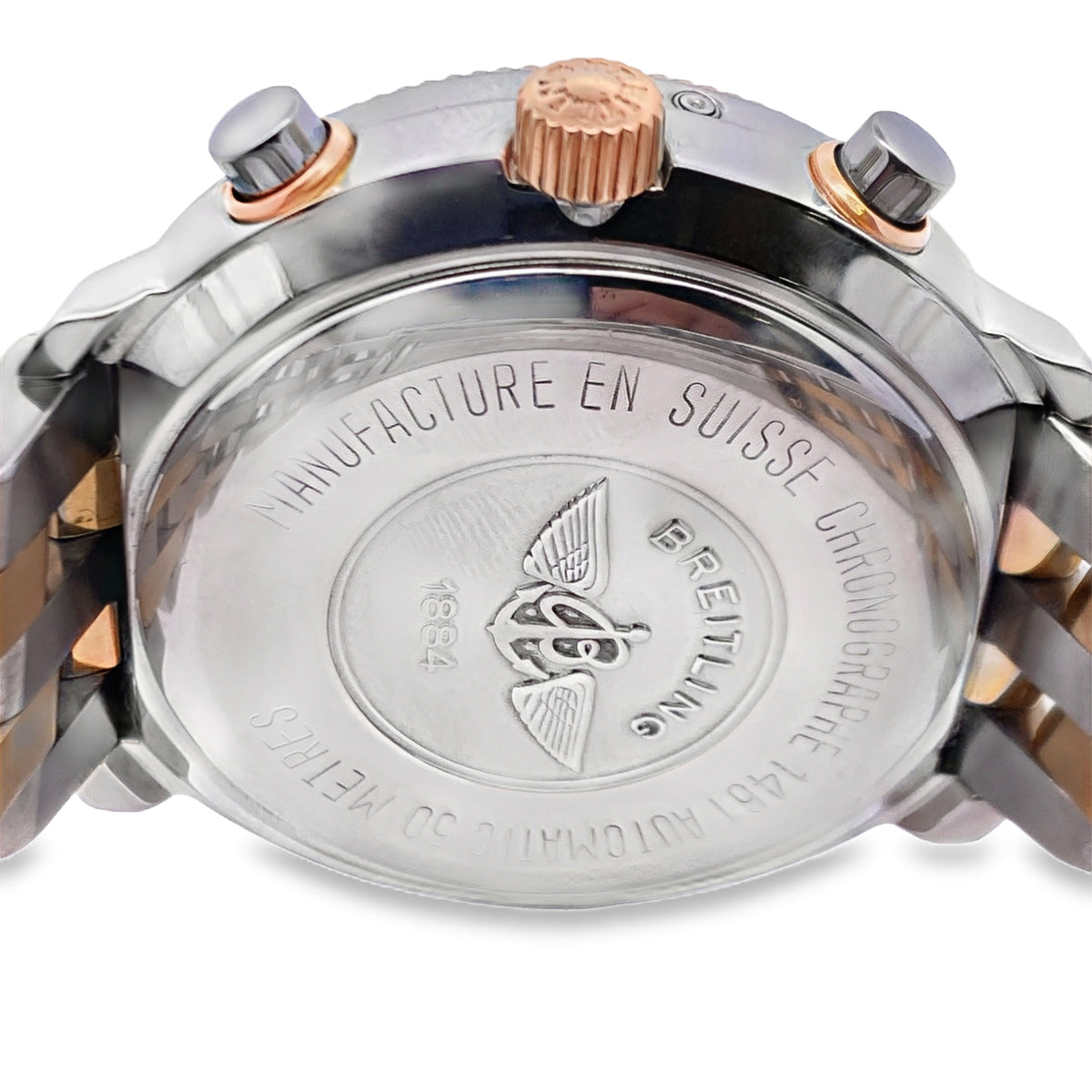 Circa 1990 Breitling Astromat Perpetual Moon Phase 1461 D19405 40mm