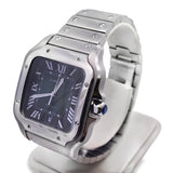2023 Cartier Santos Large WSSA0062 Green Dial Stainless Steel