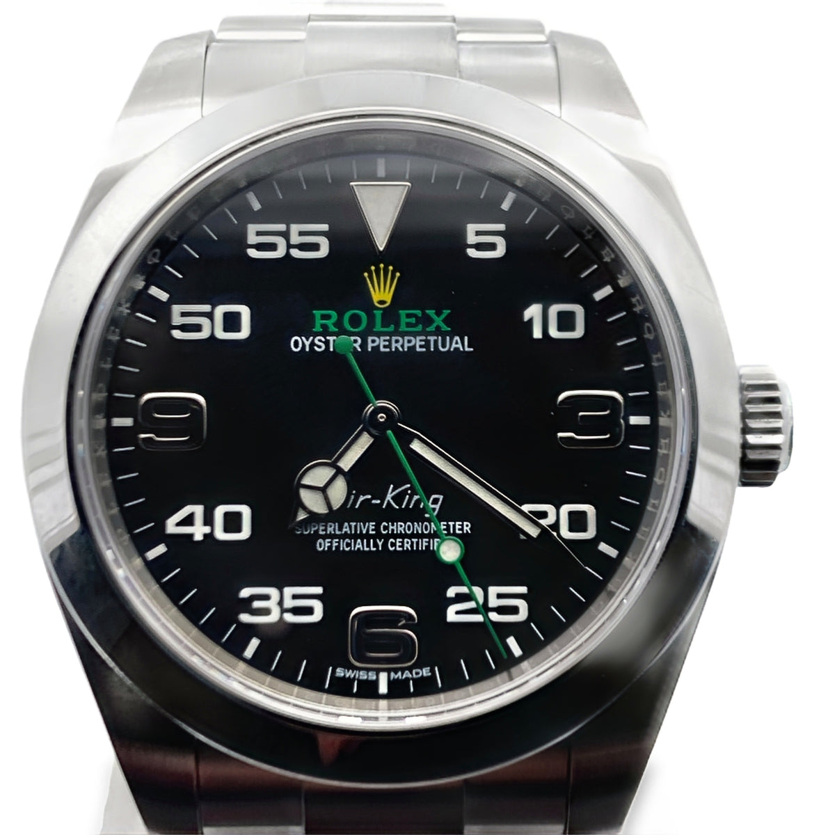 2022 Rolex Air-King 116900 Black Arabic Dial 40mm