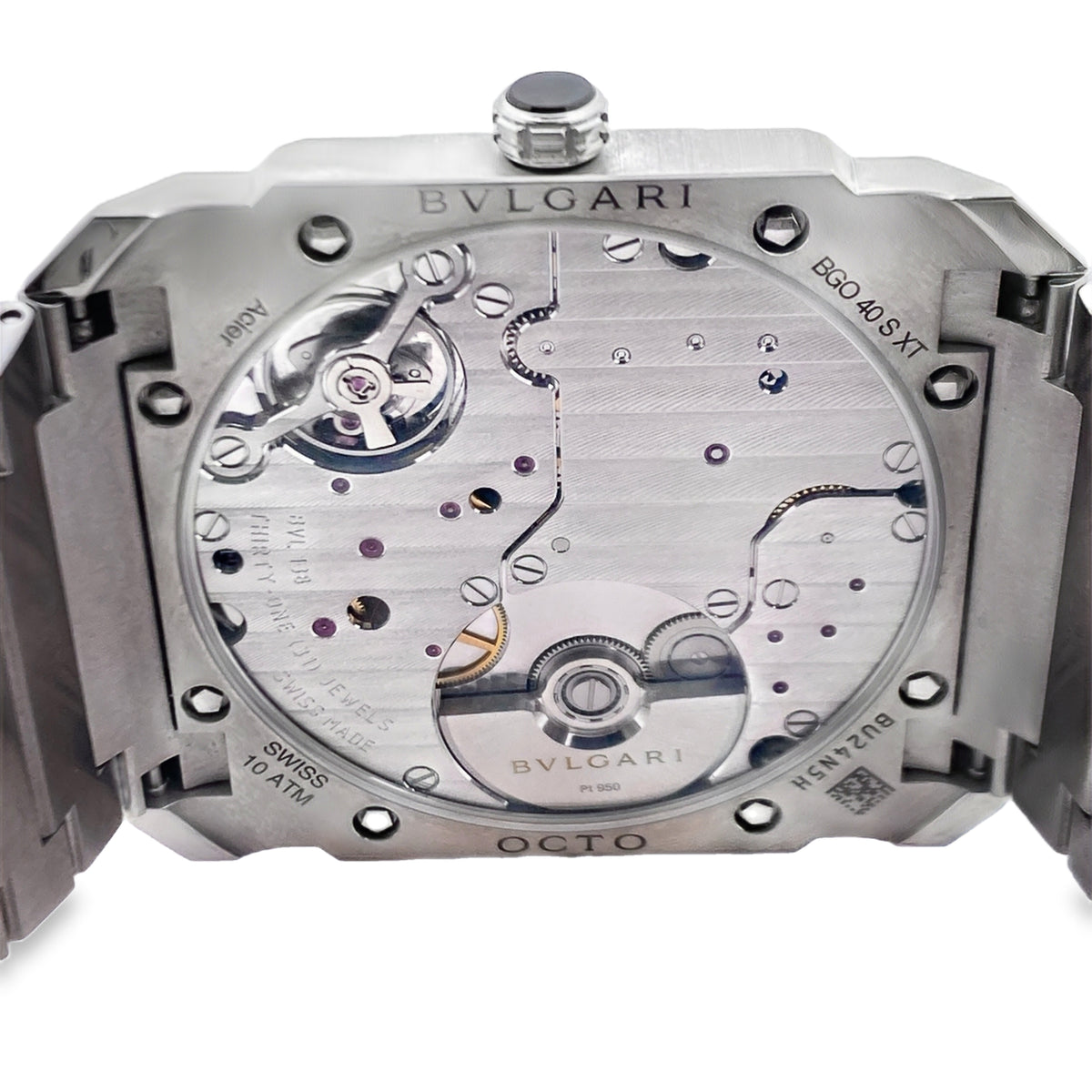 2022 Bulgari Octo Finissimo 103431 Blue Lacquered Dial 40mm