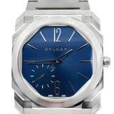 2022 Bulgari Octo Finissimo 103431 Blue Lacquered Dial 40mm
