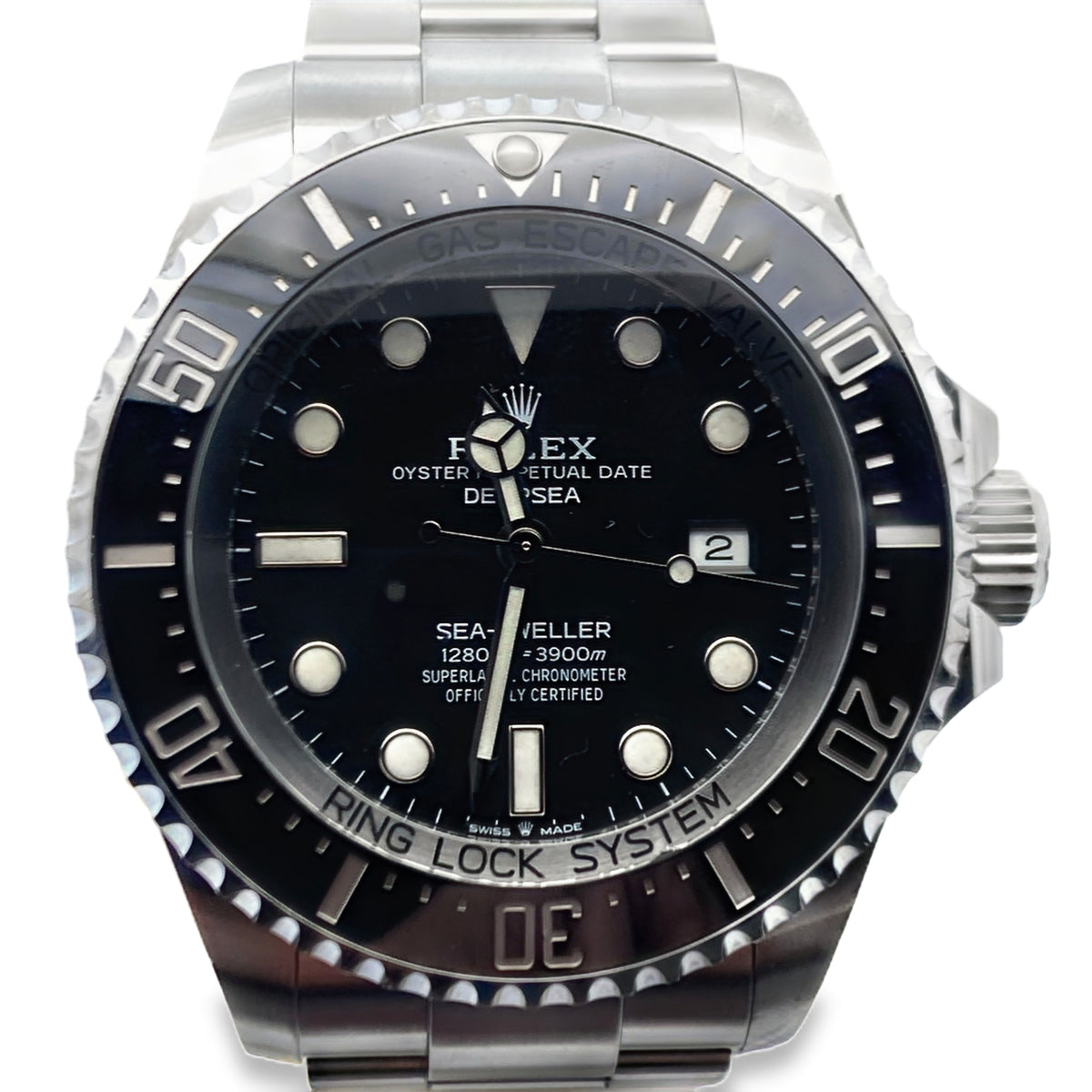 2021 Rolex Sea-Dweller Deepsea 126660 Black Dial 44mm