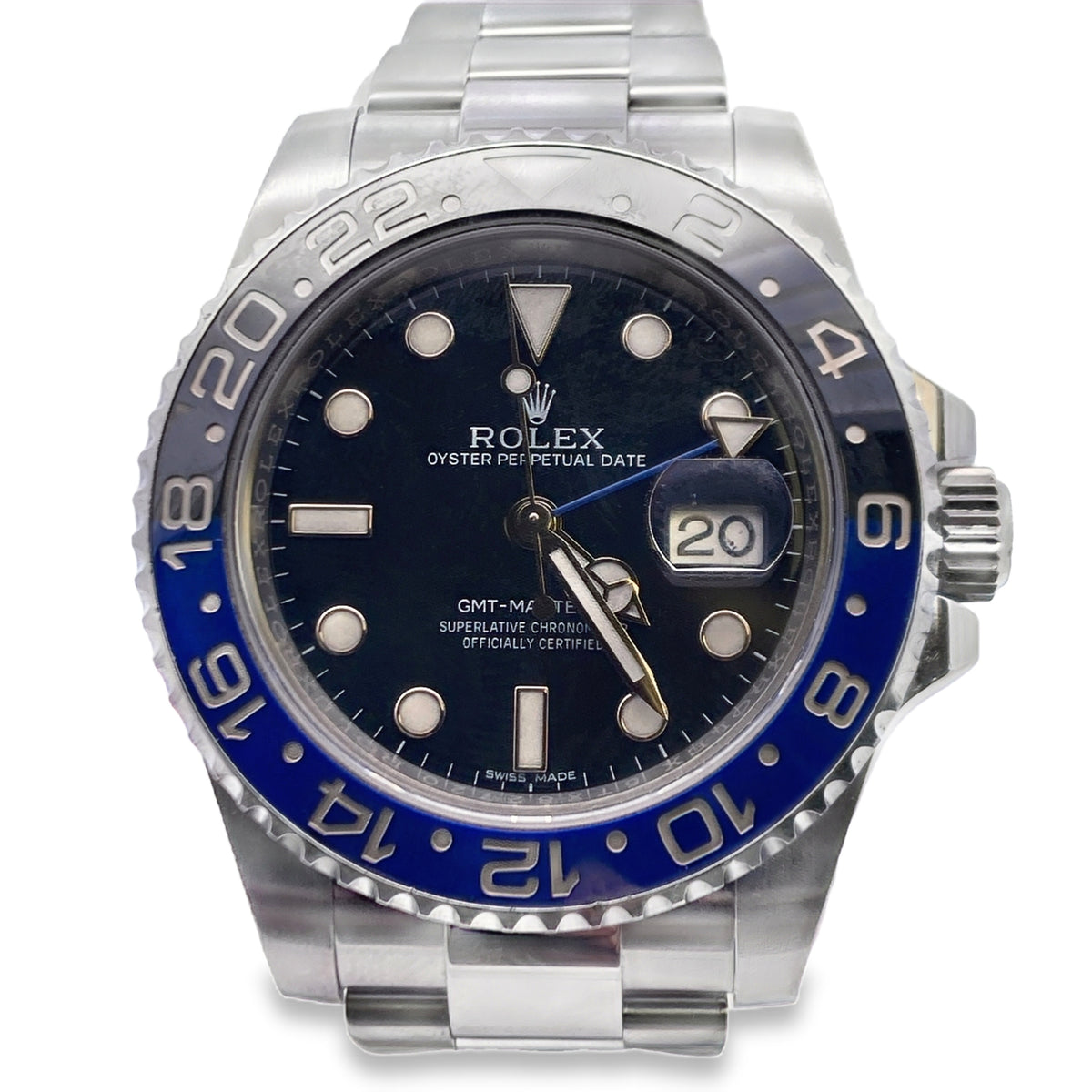2021 Rolex GMT-Master II 126710BLNR “Batman” Black Dial 40mm