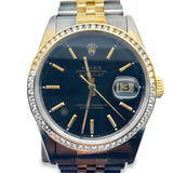 1995 Rolex Datejust 16233 Black Dial 36mm