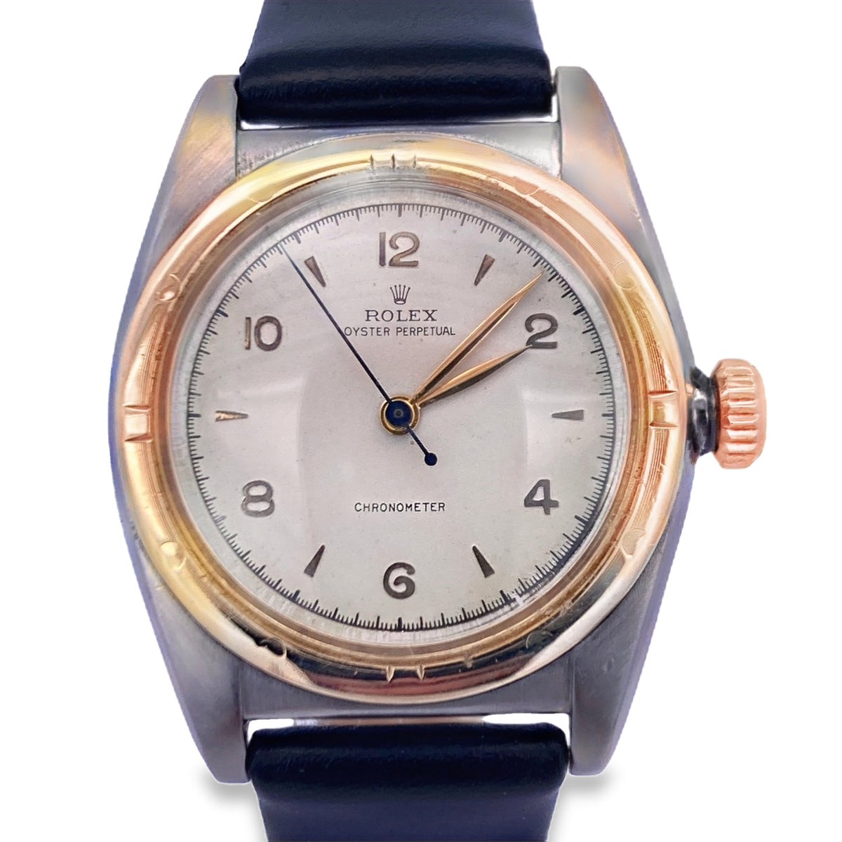 1948–1949 Rolex Oyster Perpetual “Bubbleback” 32mm