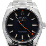 2007 Rolex Milgauss 116400 Black Dial 40mm