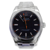 2007 Rolex Milgauss 116400 Black Dial 40mm