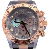 2011 Rolex Daytona 116523 Diamond Mother-of-Pearl Dial 40mm