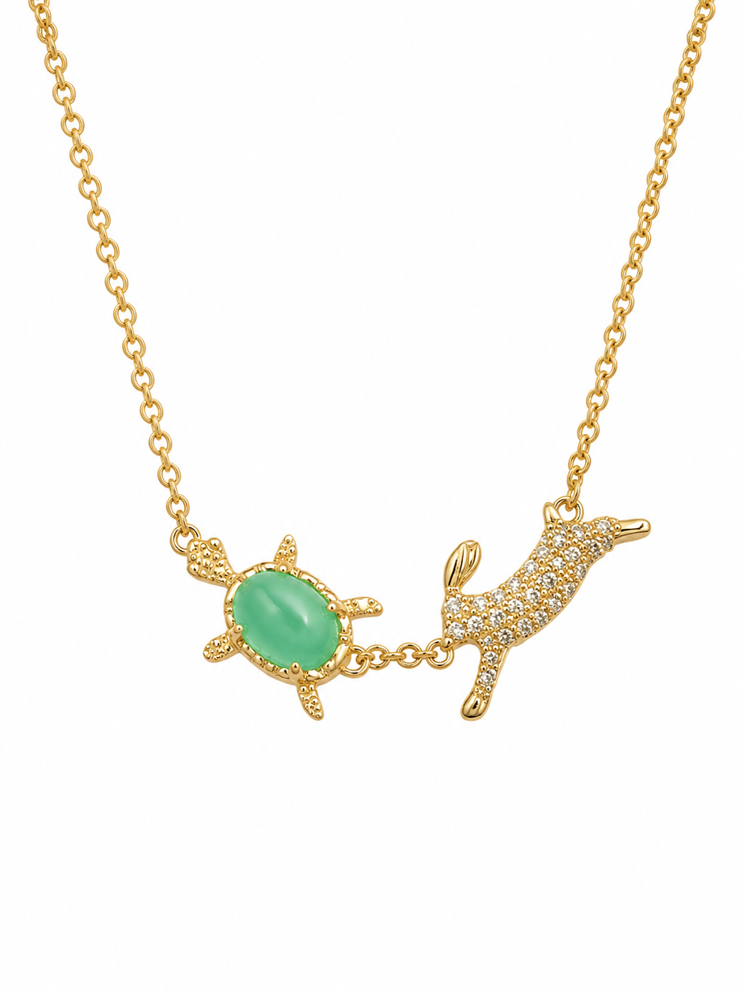 Prins Tortoise and Hare Necklace