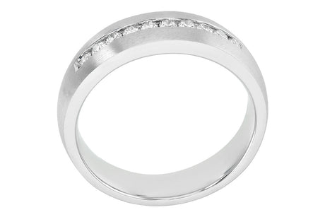 Allison Kaufman Men's Diamond Wedding Band