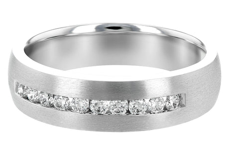 Allison Kaufman Men's Diamond Wedding Band