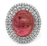 Almor Designs Pink Tourmaline Fashion Ring