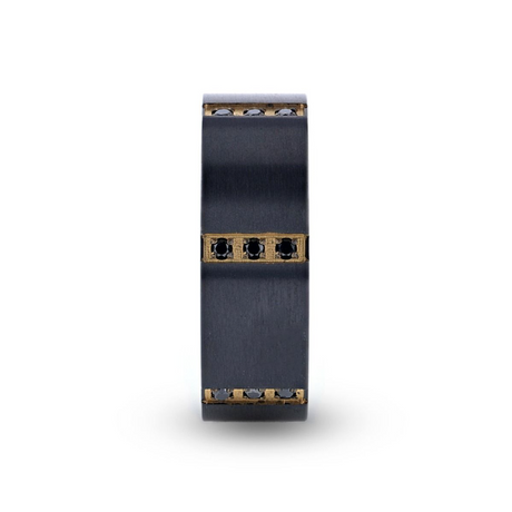 Thorsten Blk Ti with Gold IP i