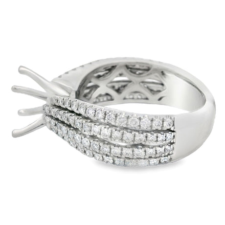 Herra Moti Tapered Diamond Engagement Ring