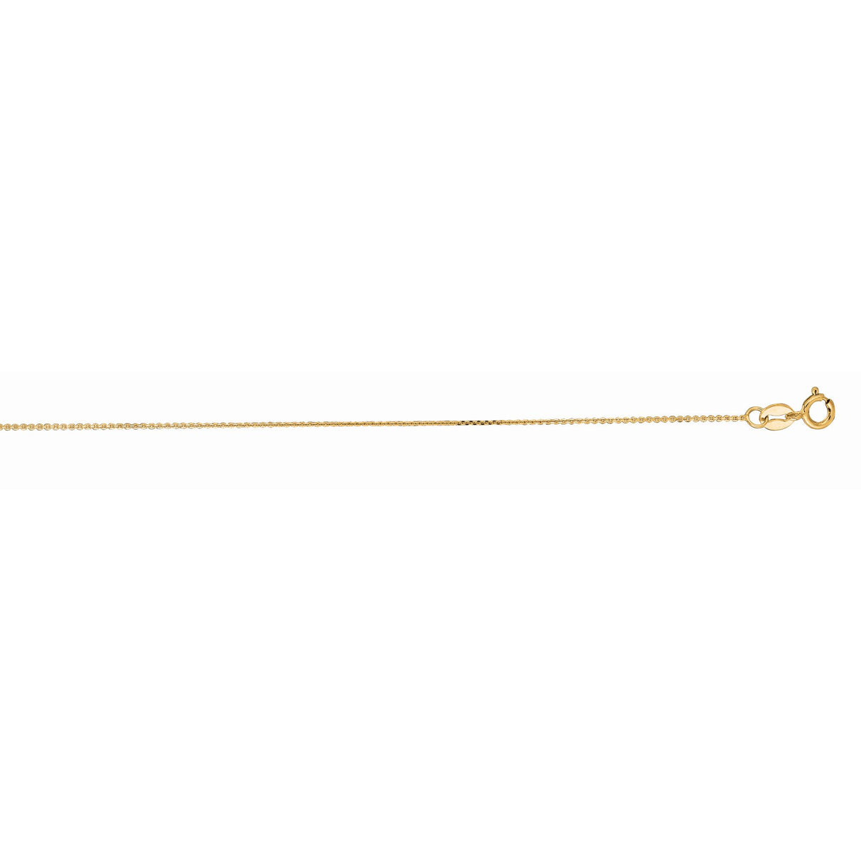 Diamond Cut Cable Chain 18in