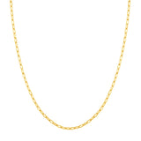Midas Gold Paperclip Chain