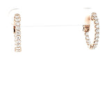 In & Out Hoops 14k Rose Gold 150-01225