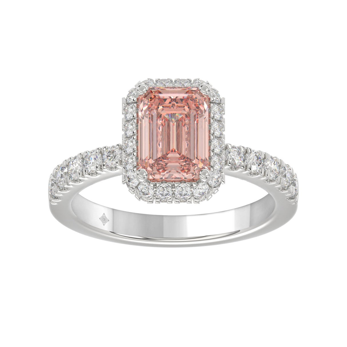 Ethos Lab Pink Diamond Engagement Ring