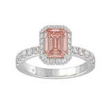 Ethos Lab Pink Diamond Engagement Ring