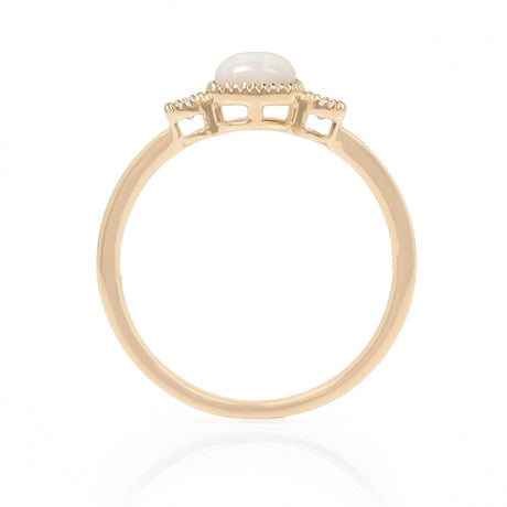AGI Opal and Diamond Fashion Ring