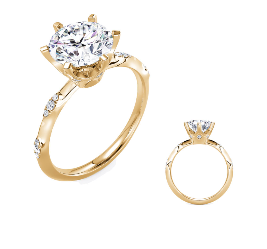 S.Kashi Diamond Engagement Ring