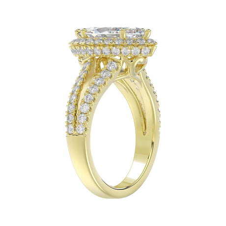 Ethos Lab Diamond Halo Ring
