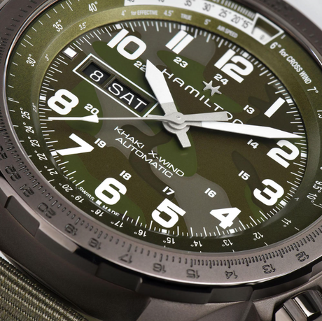Hamilton - Khaki Aviation X-WIND Day Date Auto