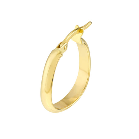 Midas Off Round Hoop Earrings