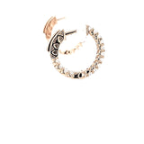 In & Out Hoops 14k Rose Gold 150-01225