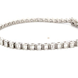 GBC Emerald Cut Diamond Tennis Bracelet