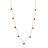 AGI Black Diamond Station Necklace