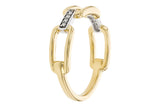 Allison Kaufman Paperclip Link Ring