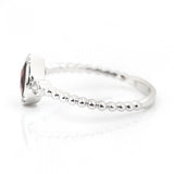 AGI Garnet Beaded Ring