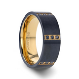 Thorsten Blk Ti with Gold IP i