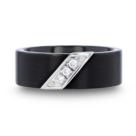 LIAM Black Tungsten & Diamond